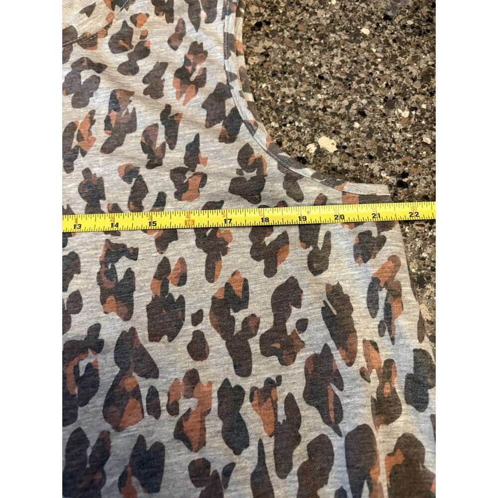 Apt. 9 Sleeveless Tank Dress XL Shift Dress Animal Print Pocket Trendy Chic - Picture 5 of 5